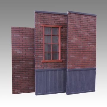 Freestanding Brick Wall